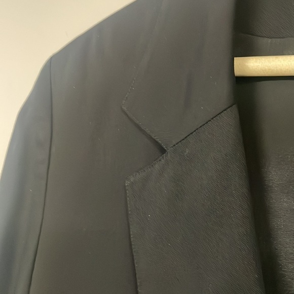 L.L. Bean Women’s Blazer/ Jacket, Black, 10 Reg, Lined, single button, pockets - Picture 5 of 6